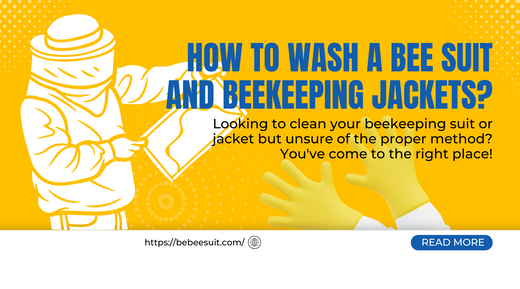 How to wash a Bee suit and Beekeeping jackets?