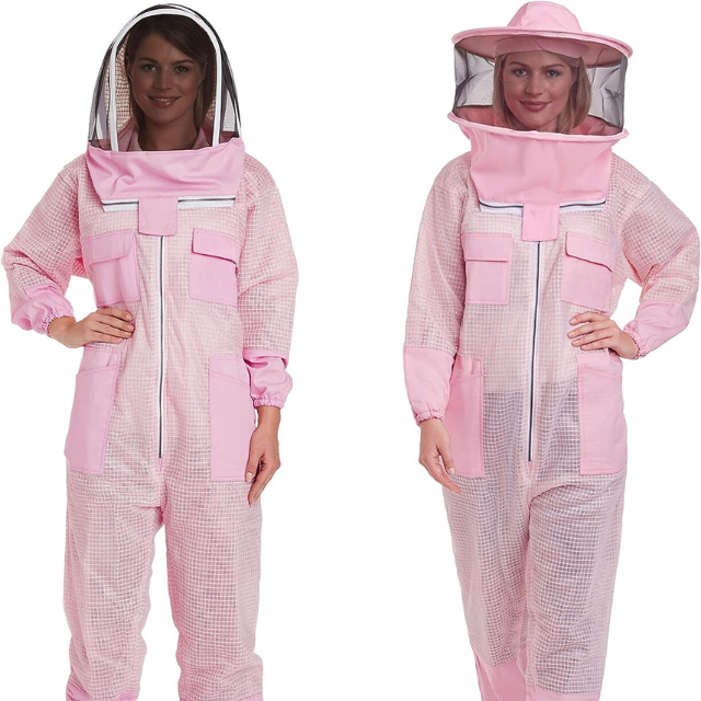 Beekeeper’s Petal Pink Suit – Pink Beekeeper Suit