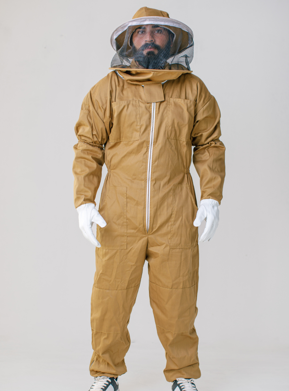 Brown Cotton Apiarist Outfit