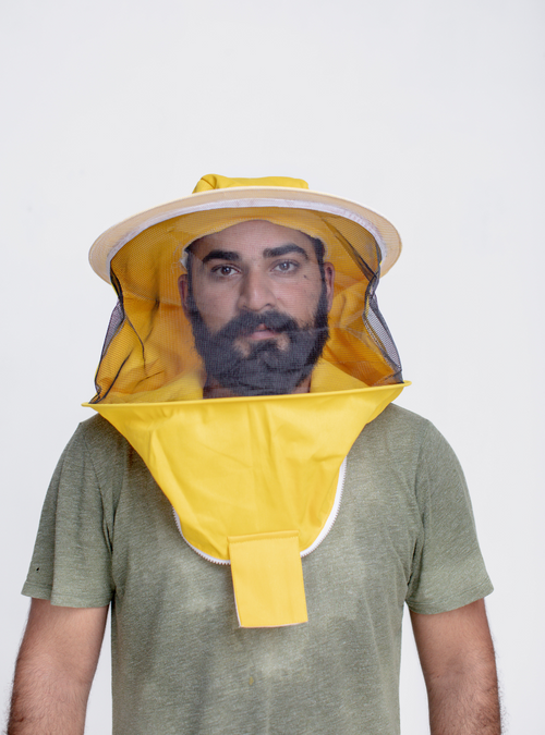 Yellow HoneyGuard Beekeeping Veil
