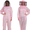 pink beekeeping suit